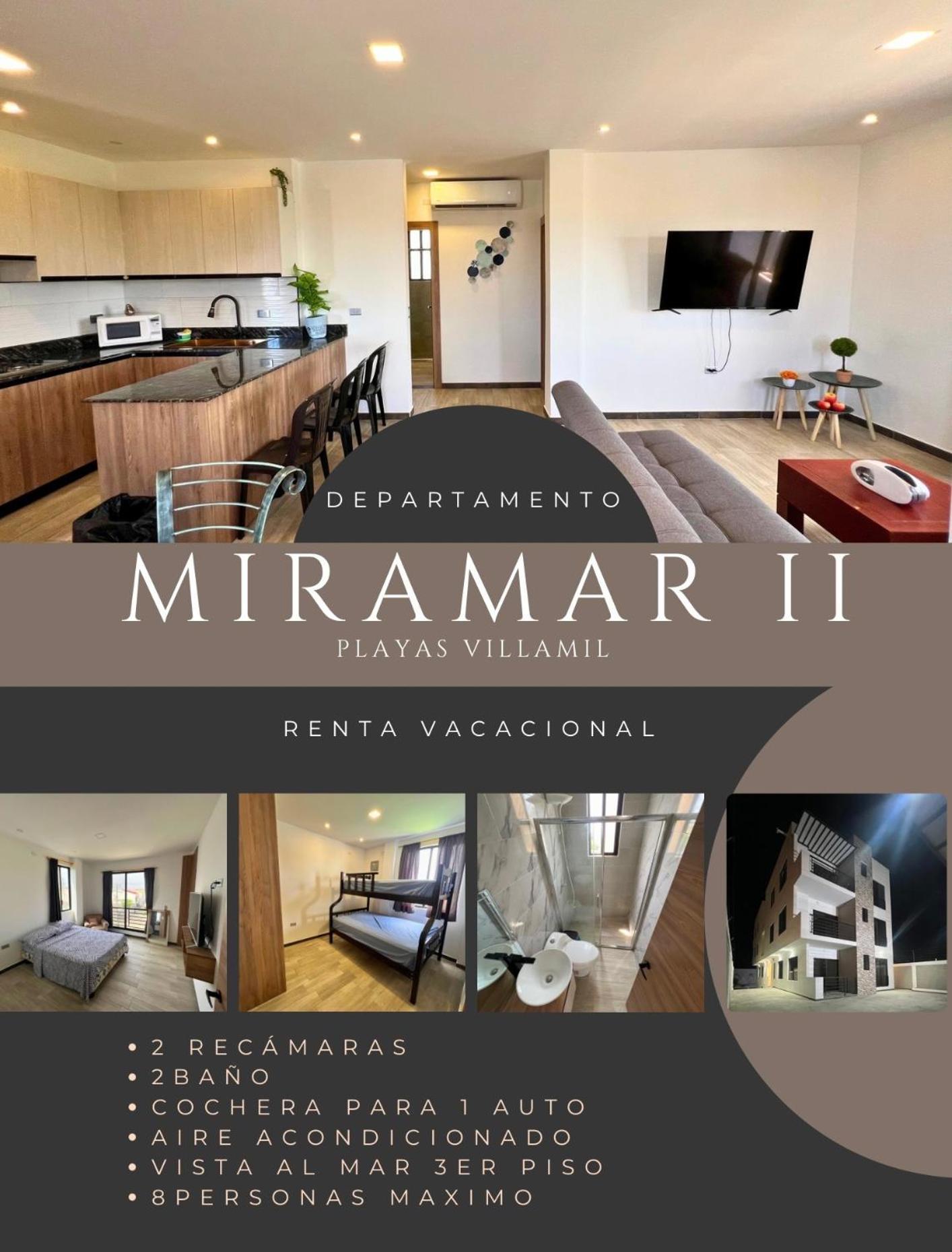 Miramar 2 Departamento Con Vista A La Playa Apartment